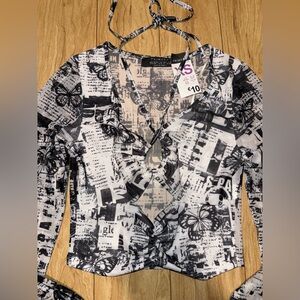 Primark mesh top